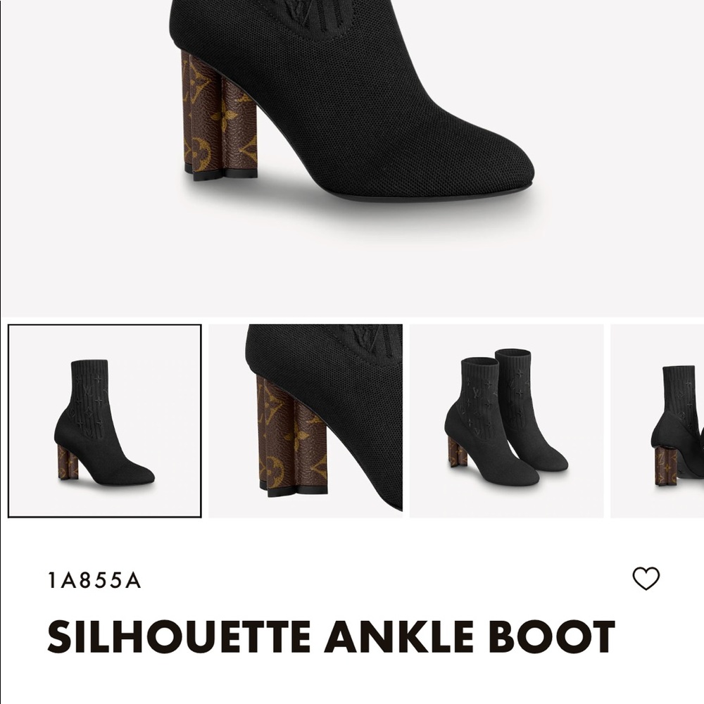 Authentic LV ankle boot